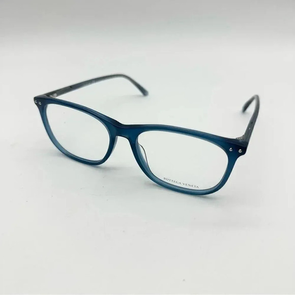 Bottega Veneta Unisex Eyeglasses - Square Frame Demo Lens - Picture 3 of 5